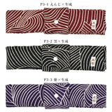 【結ばない帯揚げ】 楽々おびあげ 波柄ちりめん