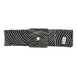 【結ばない帯揚げ】 楽々おびあげ 波柄ちりめん