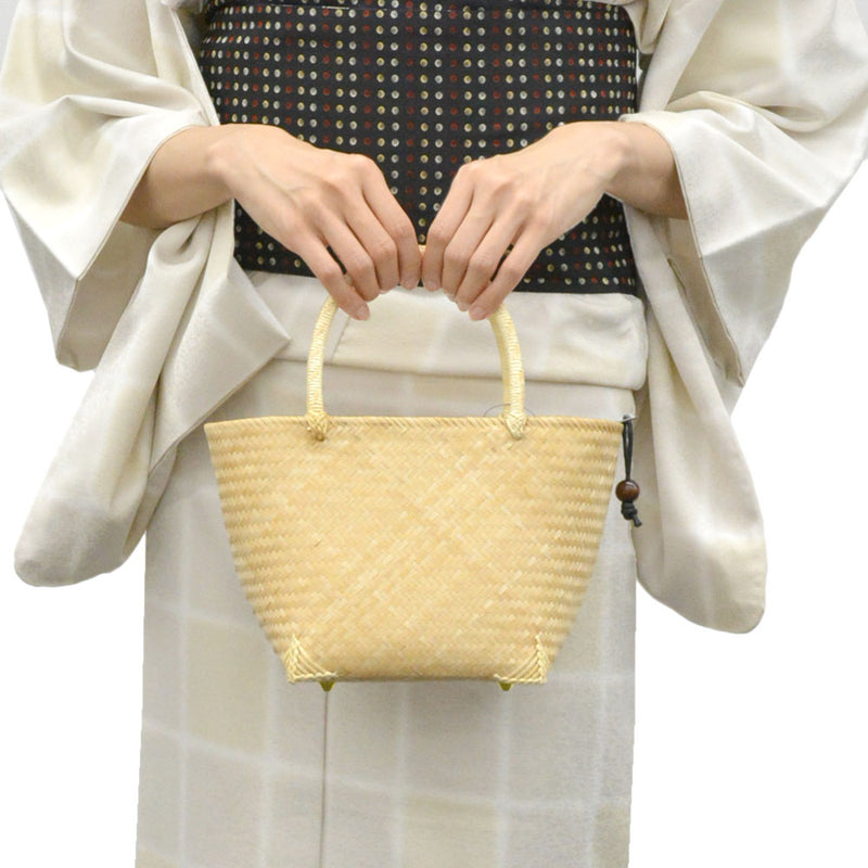 和小物さくら 竹かごバッグ
