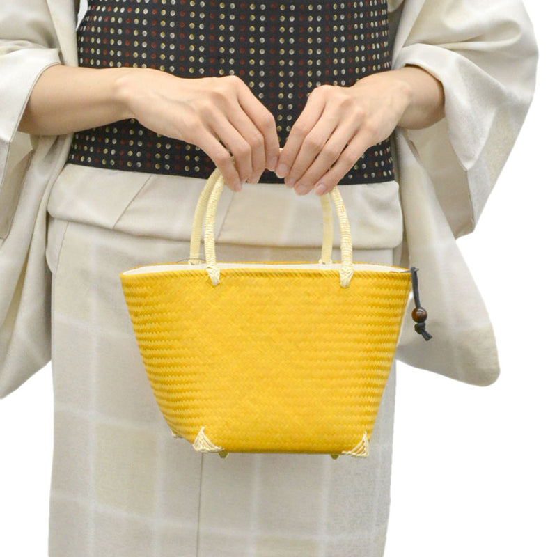 和小物さくら 竹かごバッグ