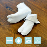 【 冬用あったか足袋 】 初雪 二重ネル＆ウレタン底足袋