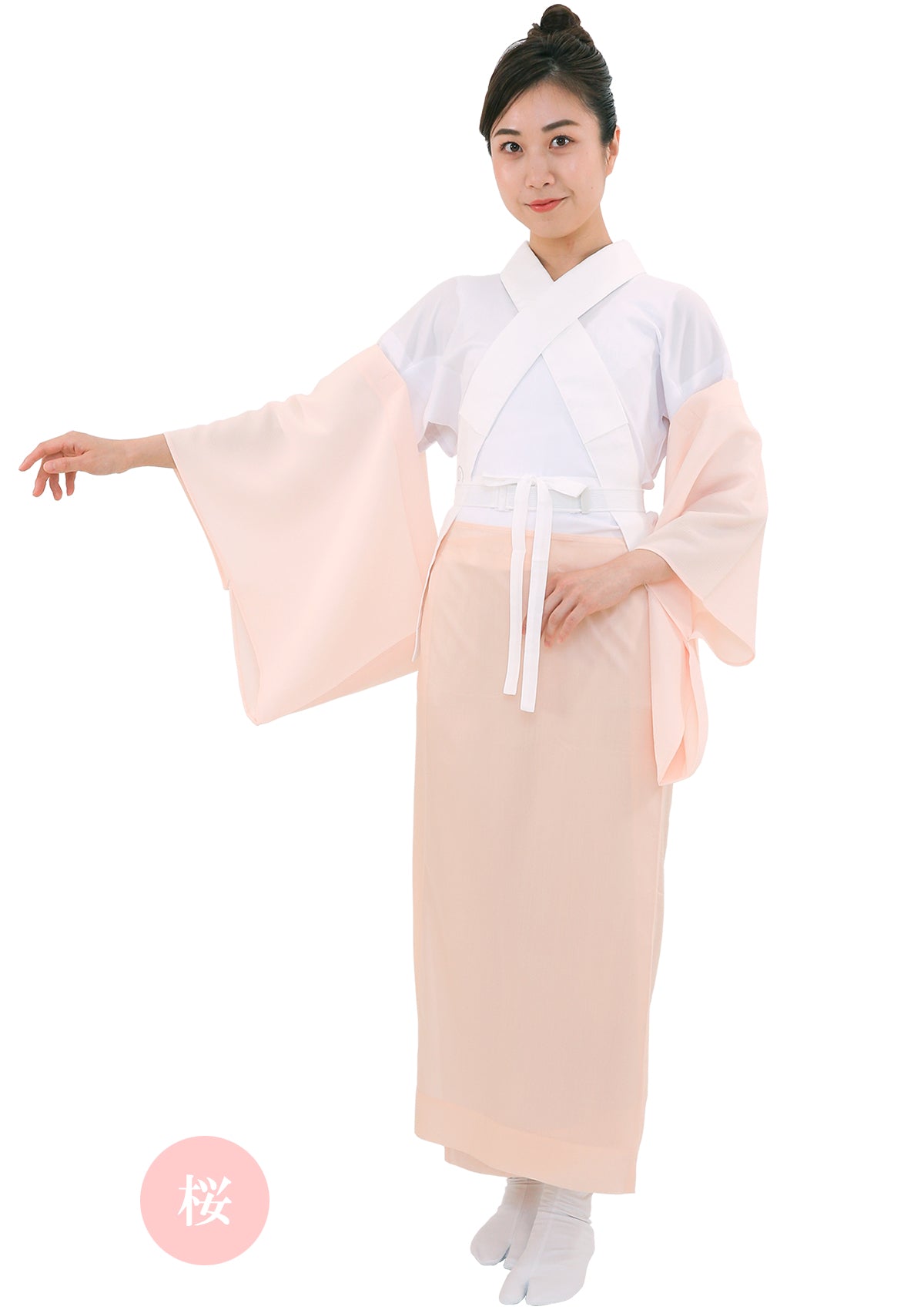 たかはしきもの工房 満点快適肌着 前合わせの紐なしタイプ
